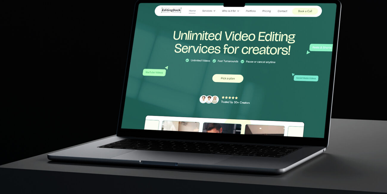 Designing and developing modern websites that combine creativity with functionality.