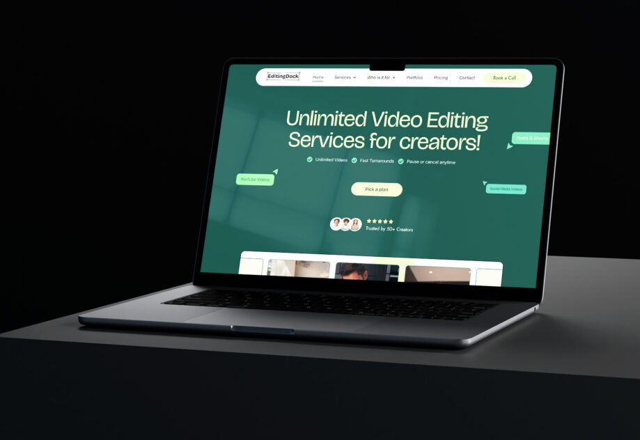 Designing and developing modern websites that combine creativity with functionality.